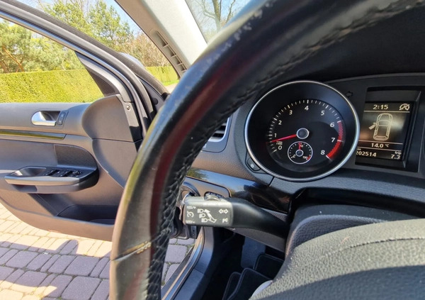 Volkswagen Golf cena 23777 przebieg: 202000, rok produkcji 2010 z Żyrardów małe 407